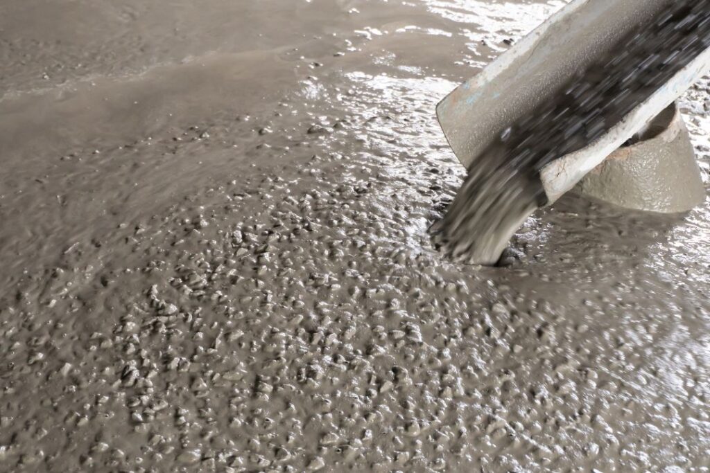 Choose high-quality concrete mix to ensure it will