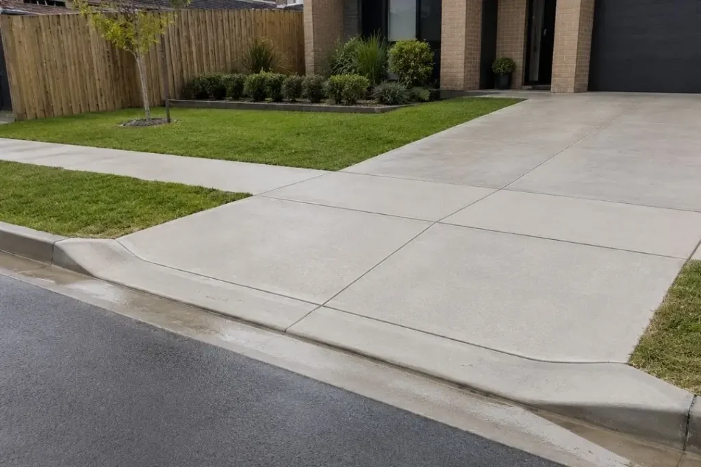 concrete vehicle crossover