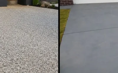Exposed Aggregate vs Plain Concrete Driveways