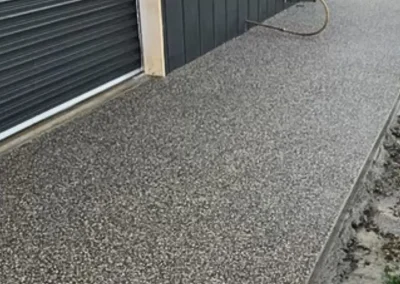 Modern Exposed Aggregate Pathways Highton